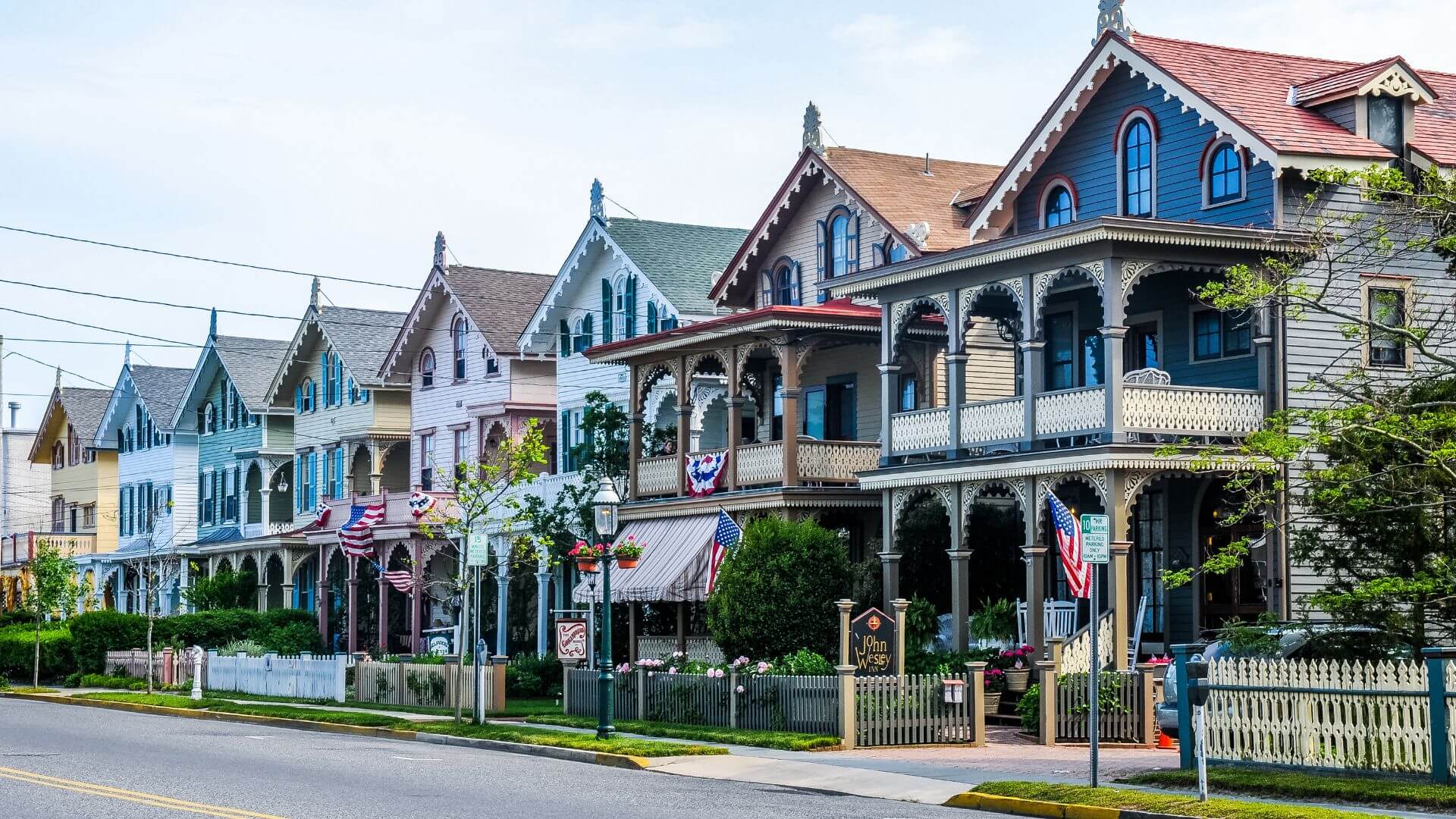 victorian houses and architecture in cape may, nj