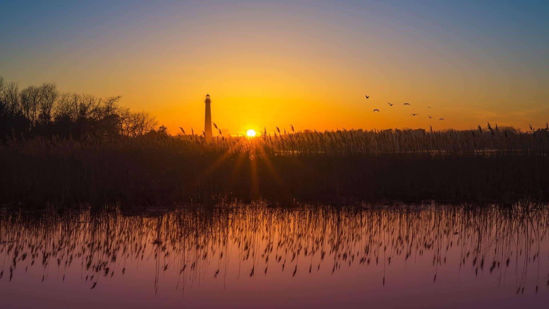 Sunset on Cape May NJ